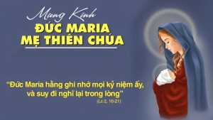 Phúc Âm Lễ kính Đức Maria Mẹ Thiên Chúa 01.01.2025